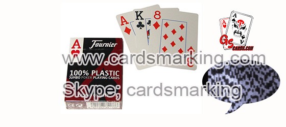 Fournier Invisible Ink Barcode Cards Marking Poker