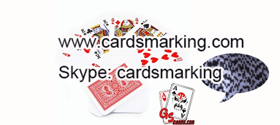 Invisible Ink Edge Side Barcode Playing Cards Marking