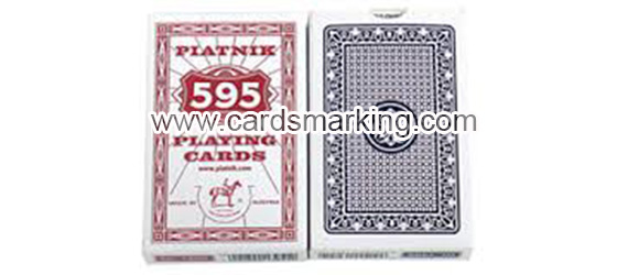 Contact Lenses Marked Cards Of Piatnik 595 Poker