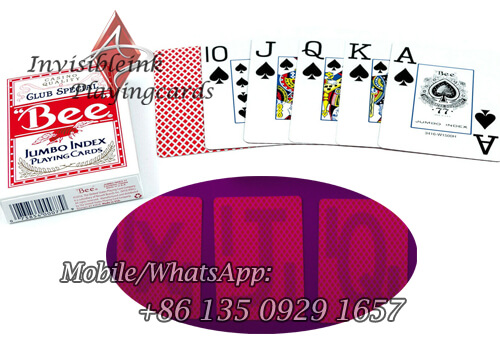 Top sale marked Bee paper cards for poker cheat
