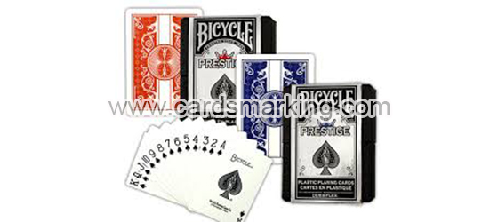 Marked Bicycle Prestige Poker Cards