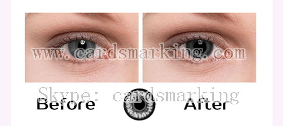 Infrared Contact Lenses For Black Eyes