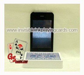 Playing cards scanner cheating devices