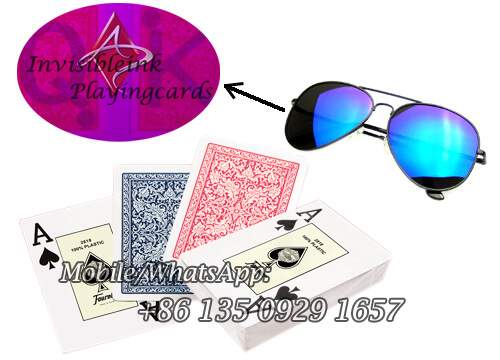 IR sunglasses marked cards of Fournier 2818 cheating cards