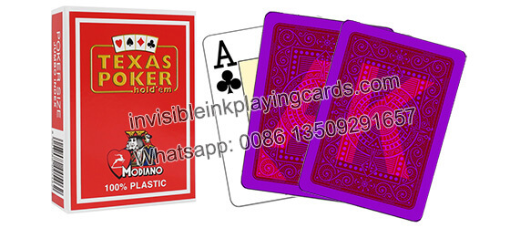Modiano Texas Holdem Marked Playing Cards