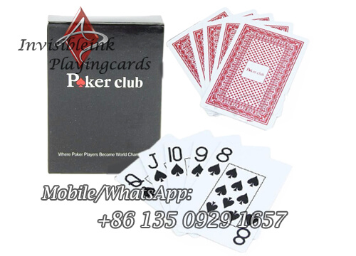 Infared Copag poker clud marked cards for IR camera lens