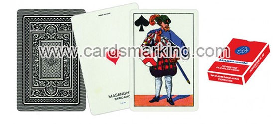 Masenghini Dal Negro Piacentine Marked Playing Cards