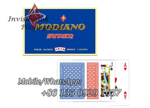 Modiano super fiori cheating cards for gambling home game cheating
