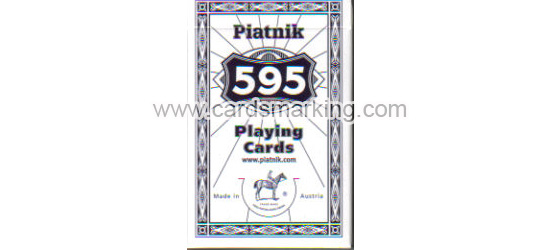 Luminous Marked Piatnik 595 Infrared Ink Cards