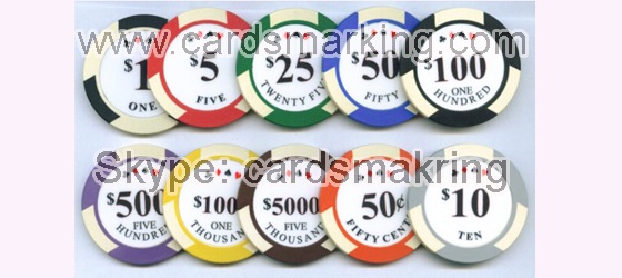 Poker Chip Scanning Camera For Juice Marked Cards