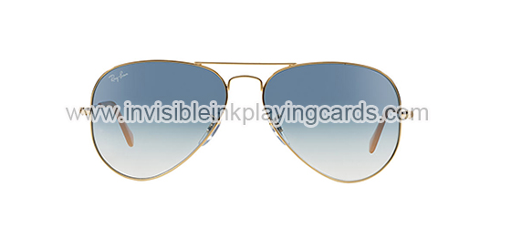 Aviator Marked Playing Cards Glasses
